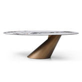 Whiteline Modern Living Alondra Dining Table - DT1931-BRZ
